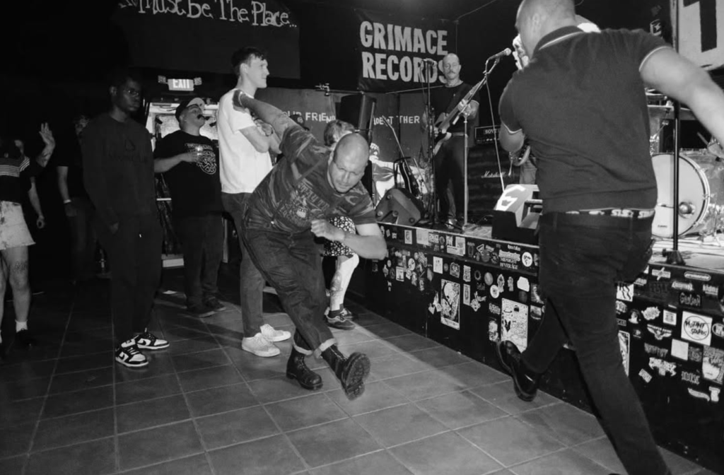 Hardcore dancing at The End